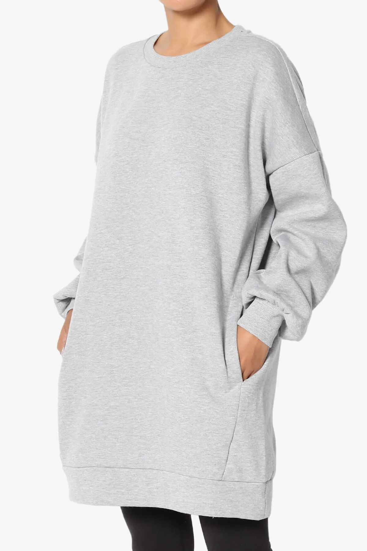 Accie Crew Neck Tunic Sweatshirt