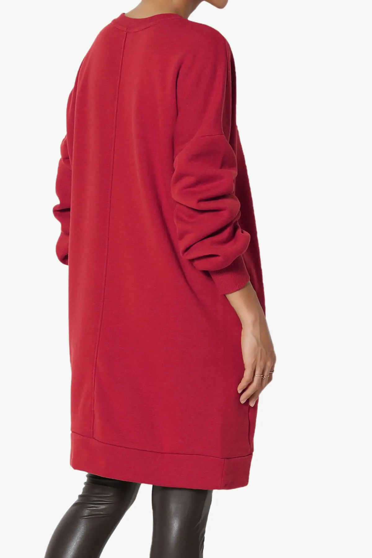 Accie Crew Neck Tunic Sweatshirt