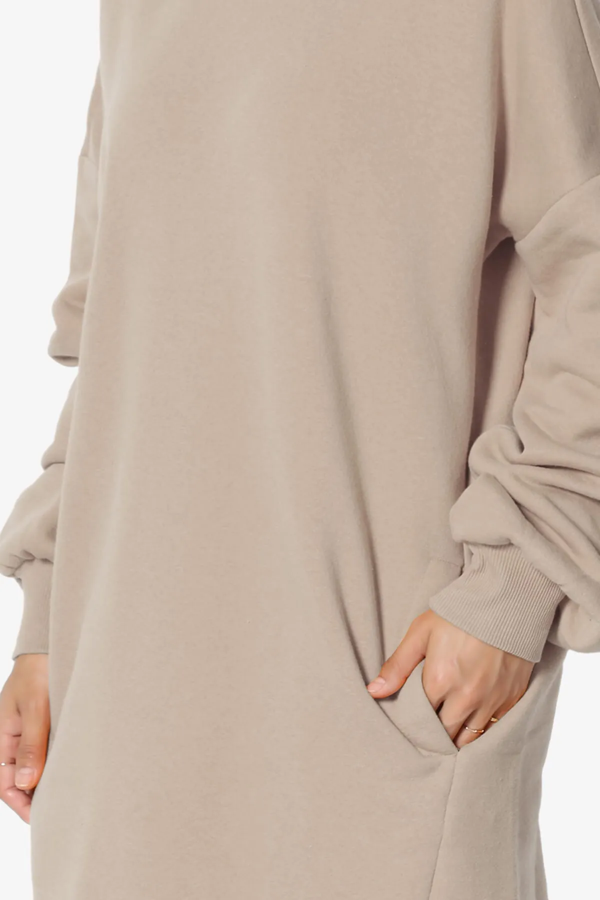 Accie Crew Neck Tunic Sweatshirt