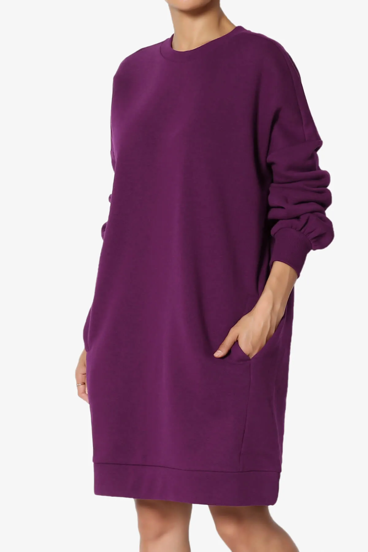 Accie Crew Neck Tunic Sweatshirt