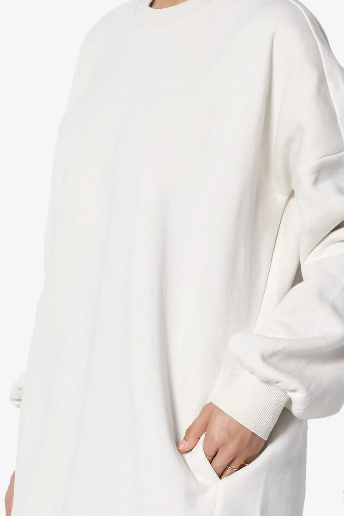 Accie Crew Neck Tunic Sweatshirt