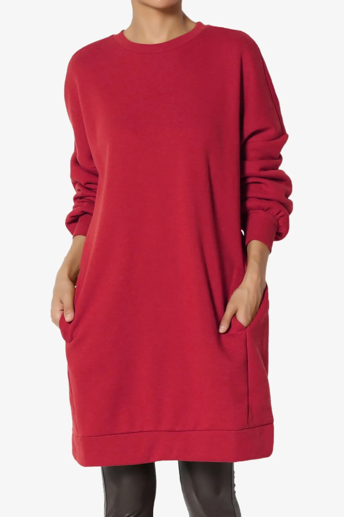 Accie Crew Neck Tunic Sweatshirt