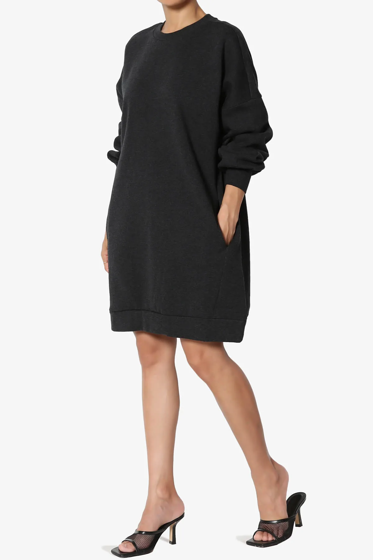 Accie Crew Neck Tunic Sweatshirt