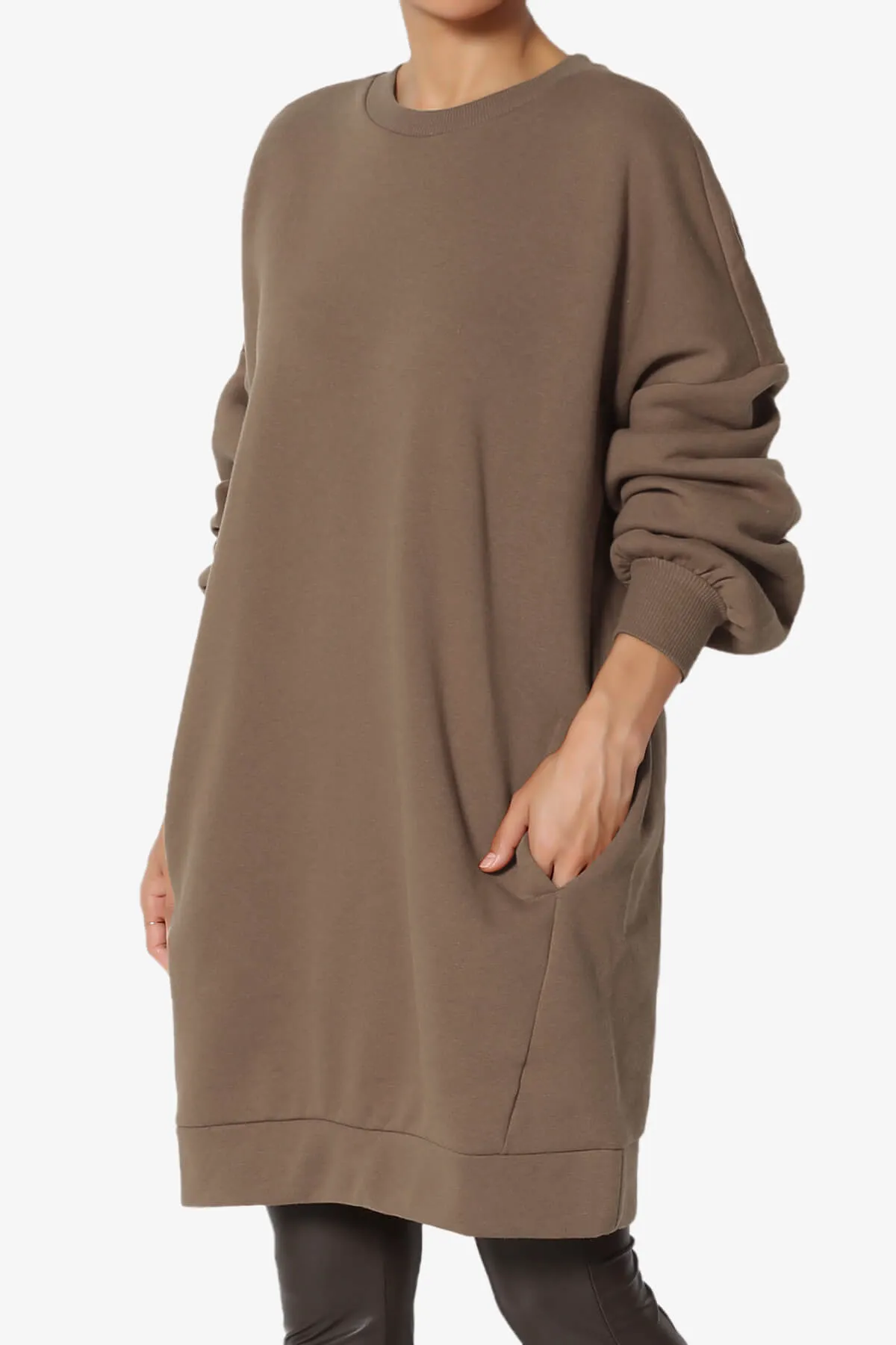 Accie Crew Neck Tunic Sweatshirt