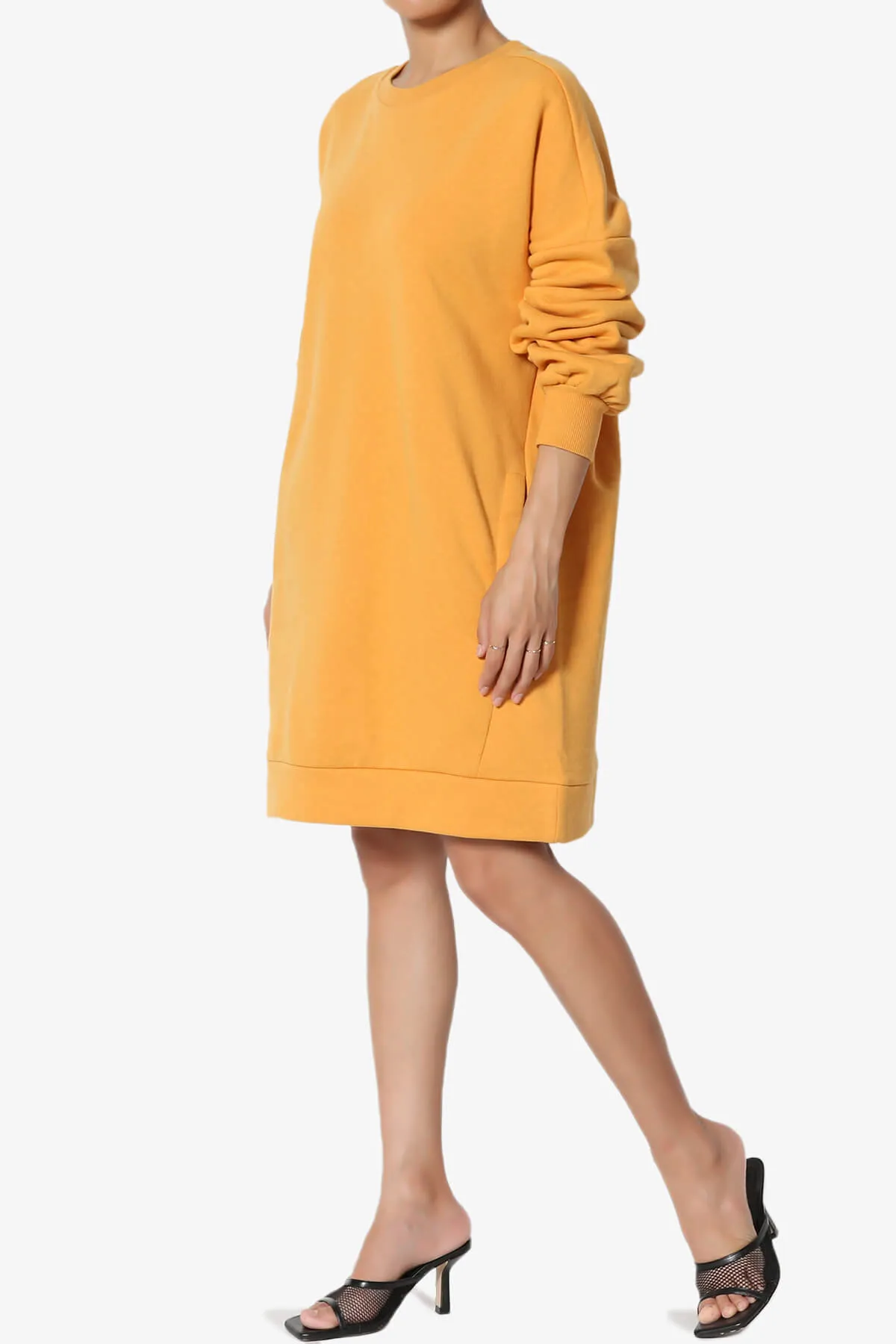 Accie Crew Neck Tunic Sweatshirt