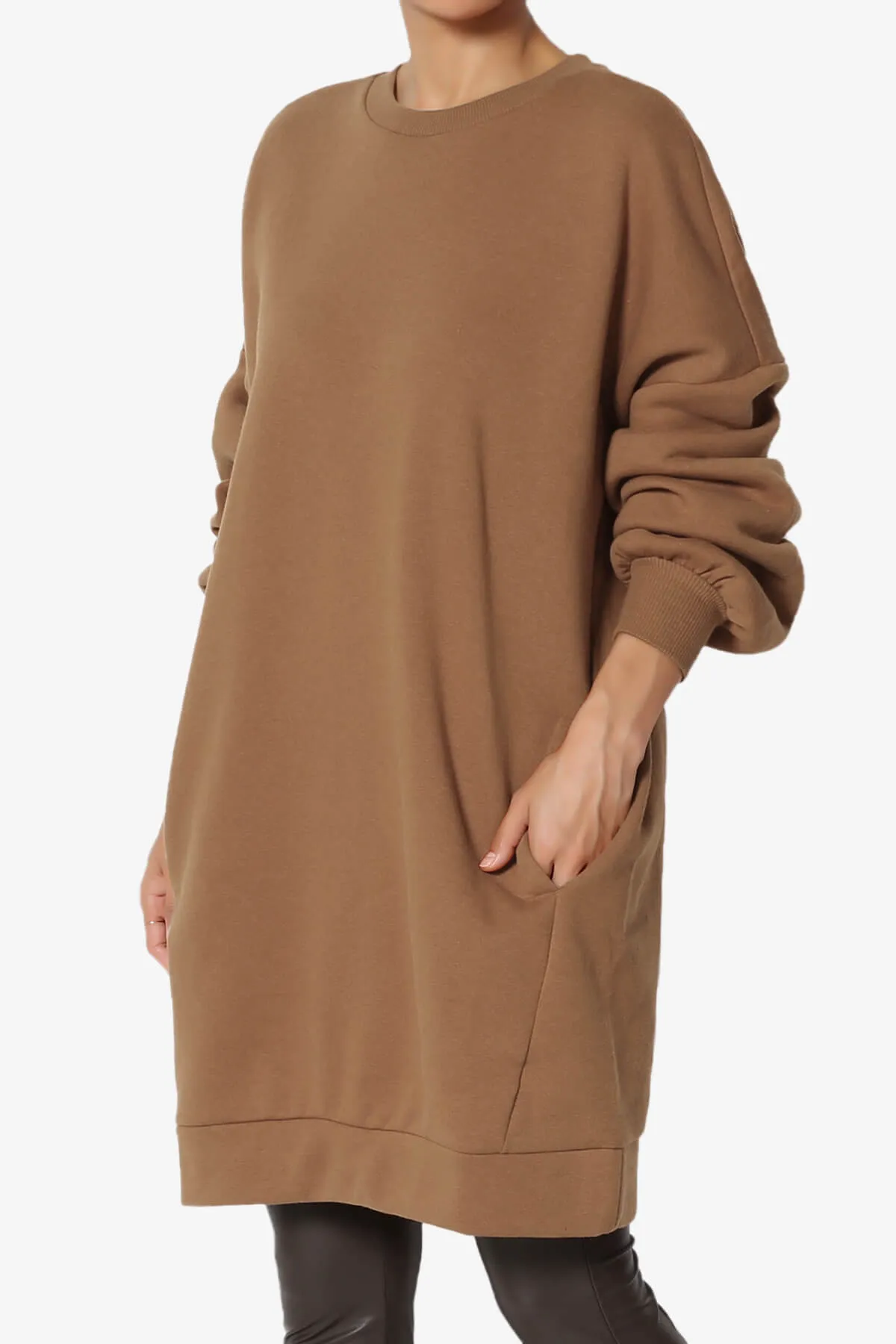 Accie Crew Neck Tunic Sweatshirt