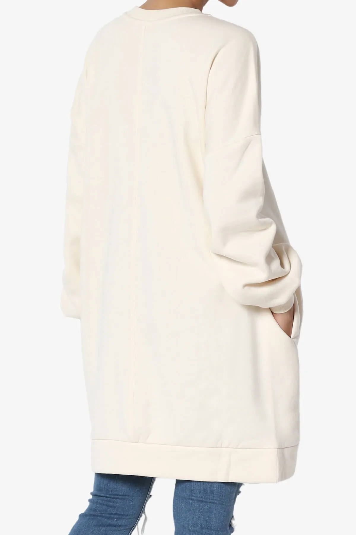 Accie Crew Neck Tunic Sweatshirt