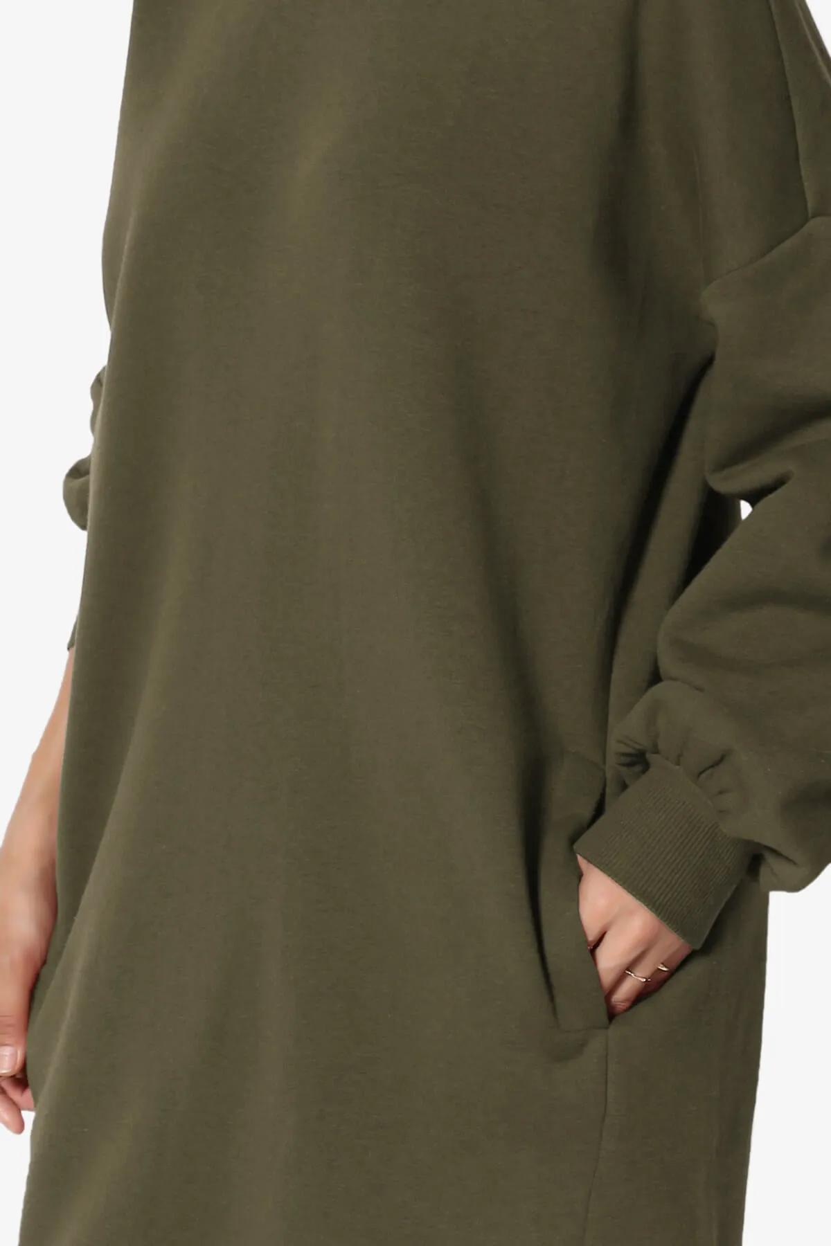 Accie Crew Neck Tunic Sweatshirt