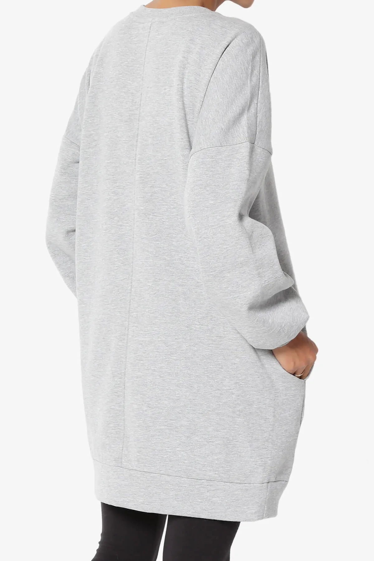 Accie Crew Neck Tunic Sweatshirt