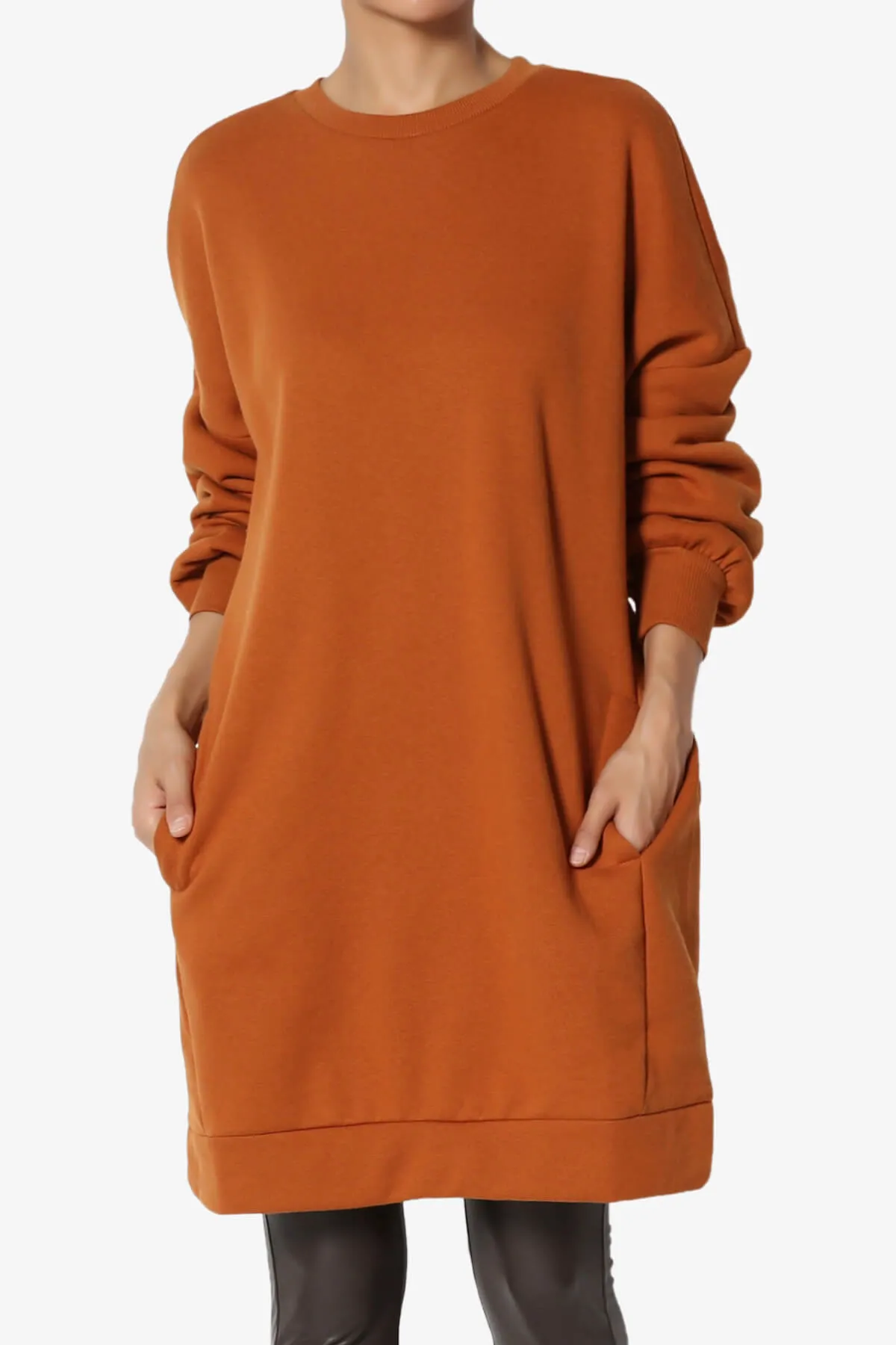 Accie Crew Neck Tunic Sweatshirt