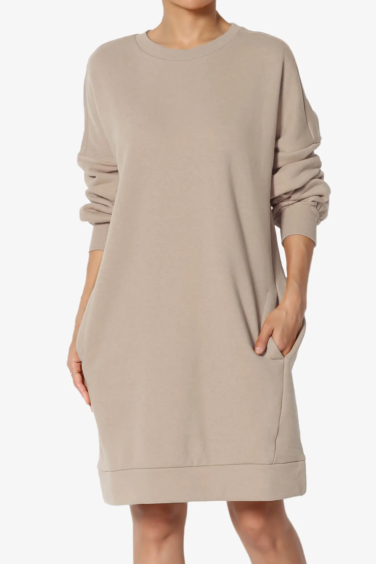 Accie Crew Neck Tunic Sweatshirt