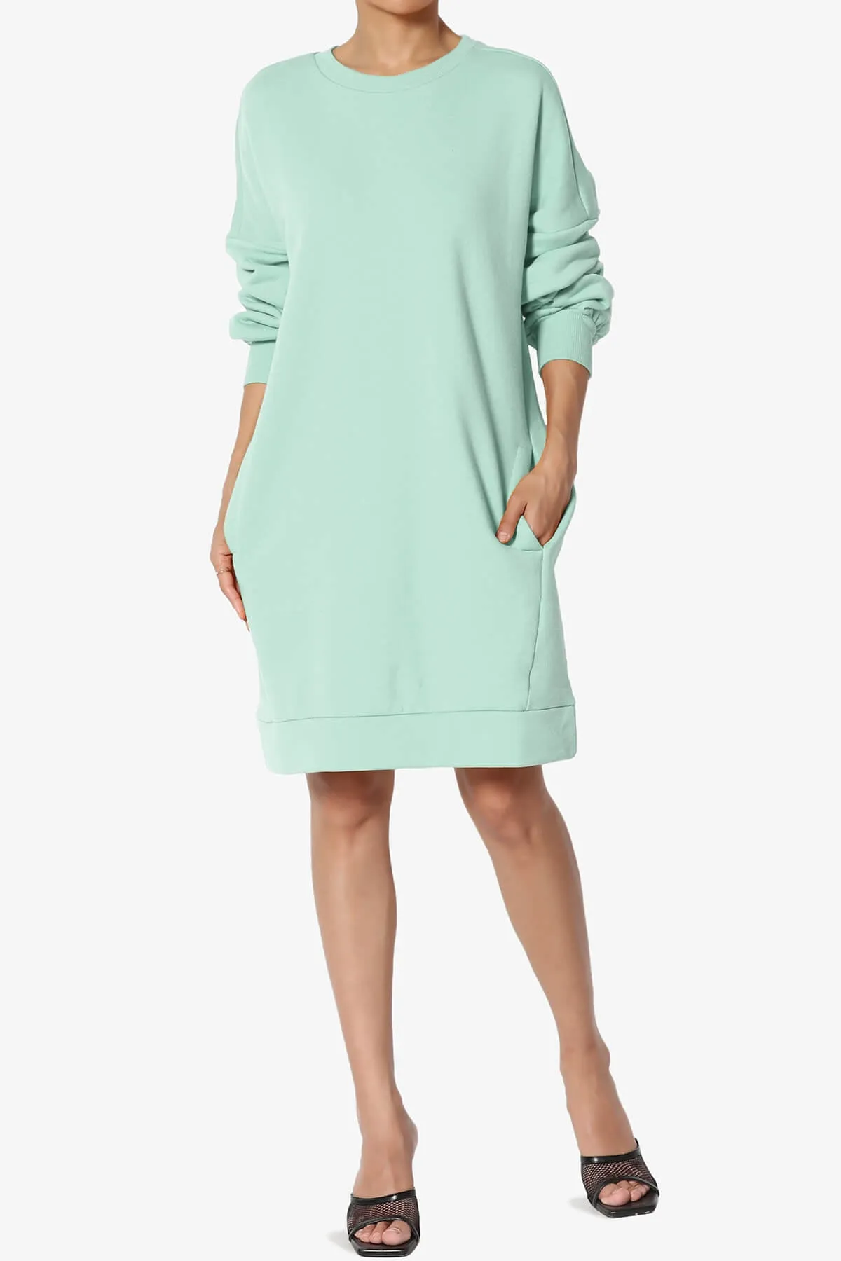 Accie Crew Neck Tunic Sweatshirt