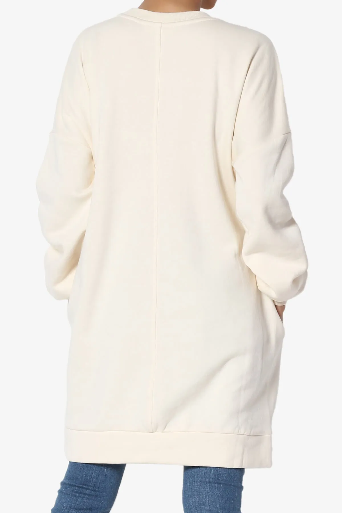 Accie Crew Neck Tunic Sweatshirt