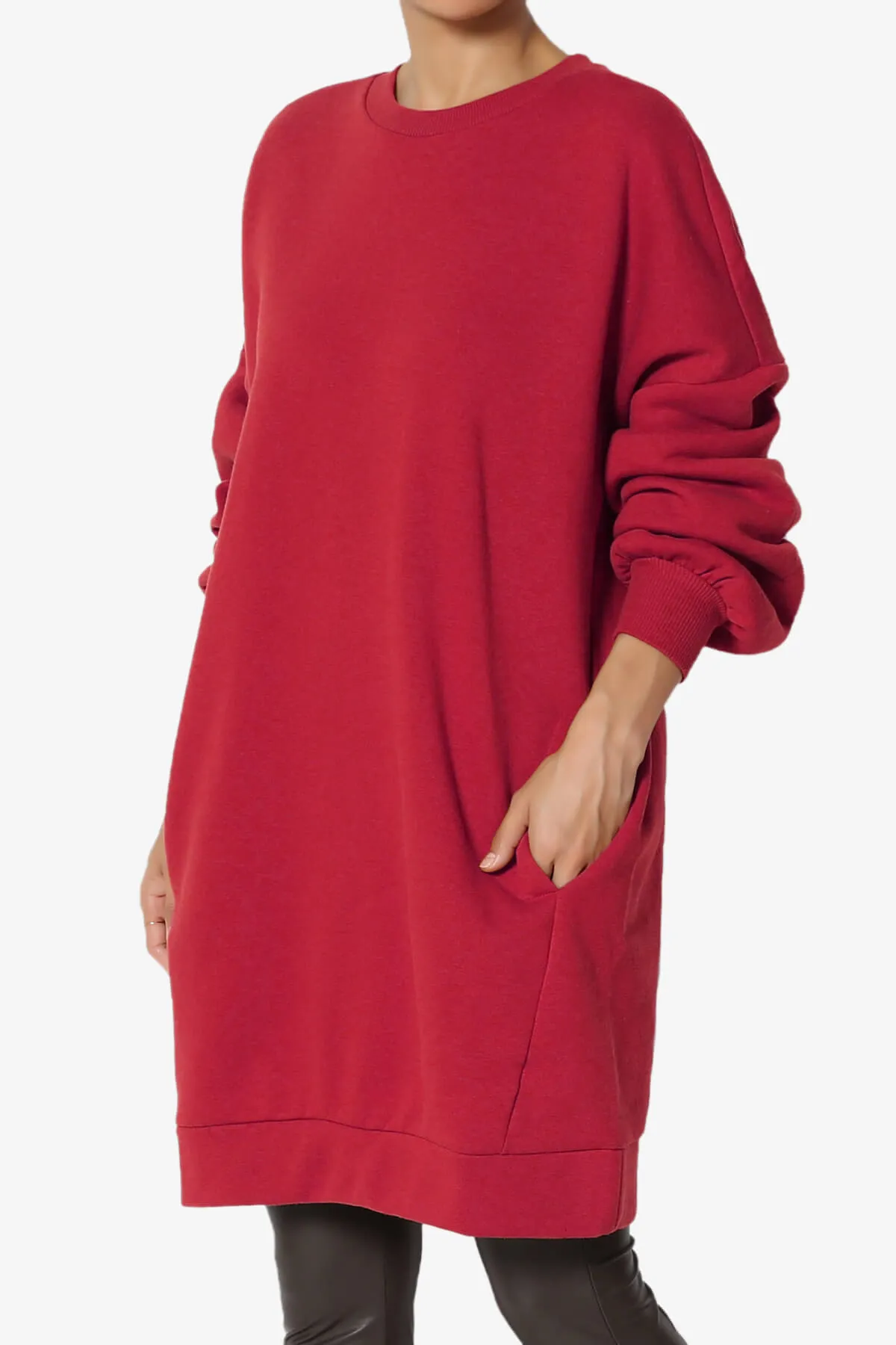 Accie Crew Neck Tunic Sweatshirt