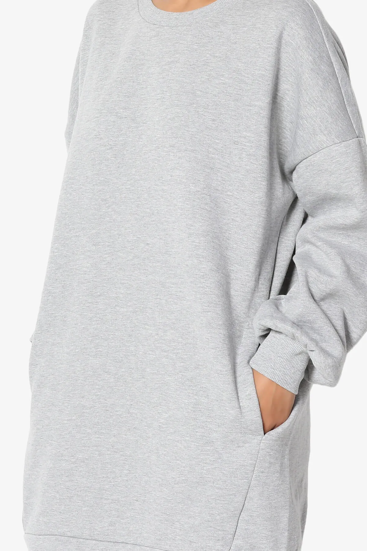 Accie Crew Neck Tunic Sweatshirt