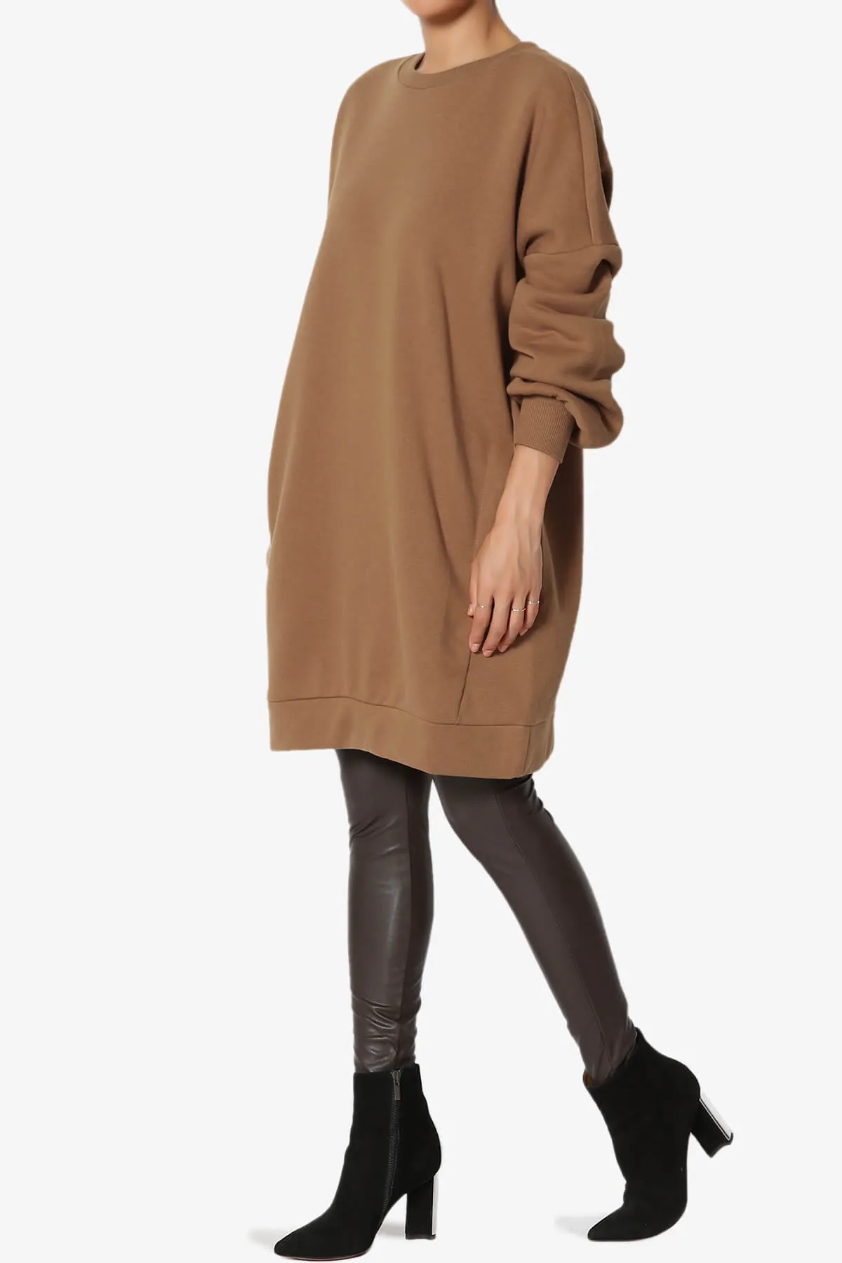 Accie Crew Neck Tunic Sweatshirt