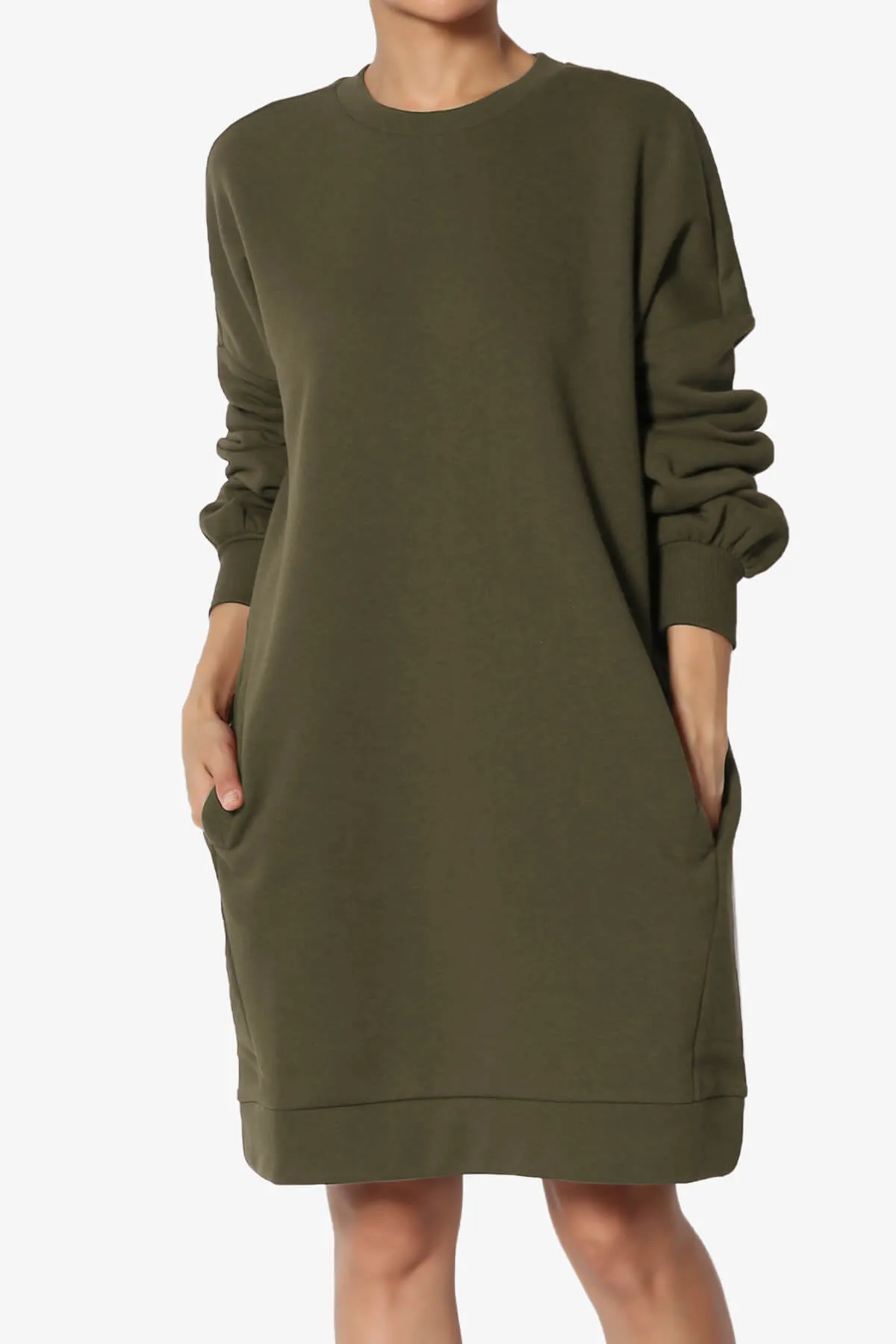 Accie Crew Neck Tunic Sweatshirt