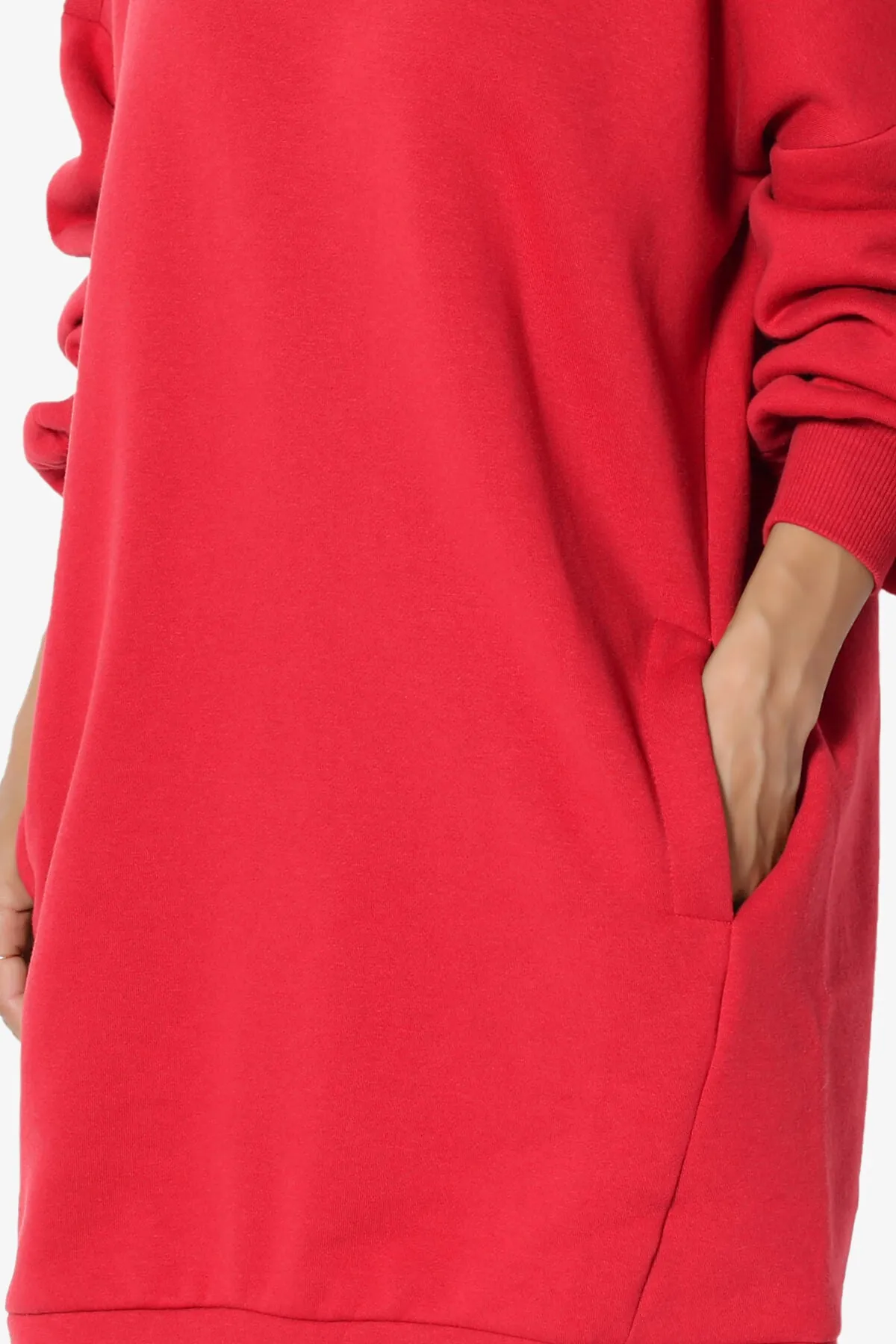 Accie Crew Neck Tunic Sweatshirt