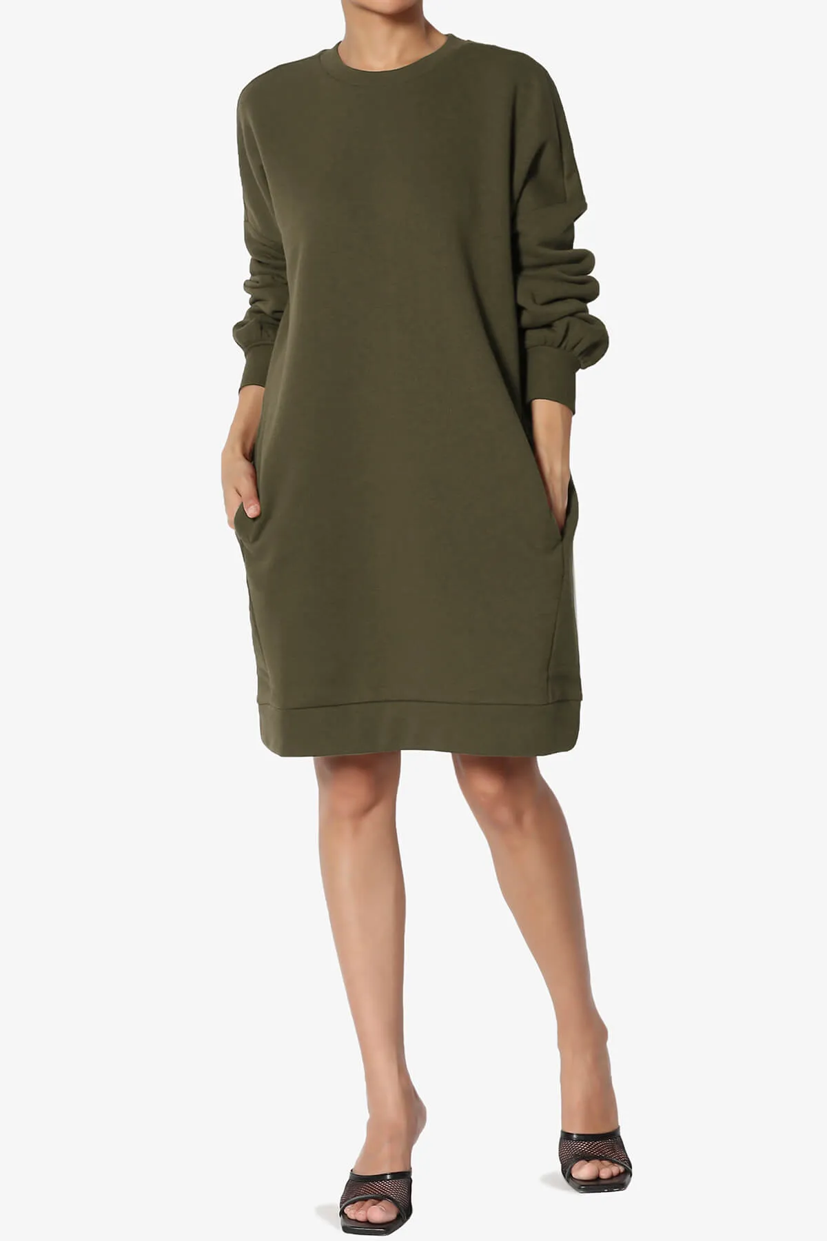 Accie Crew Neck Tunic Sweatshirt