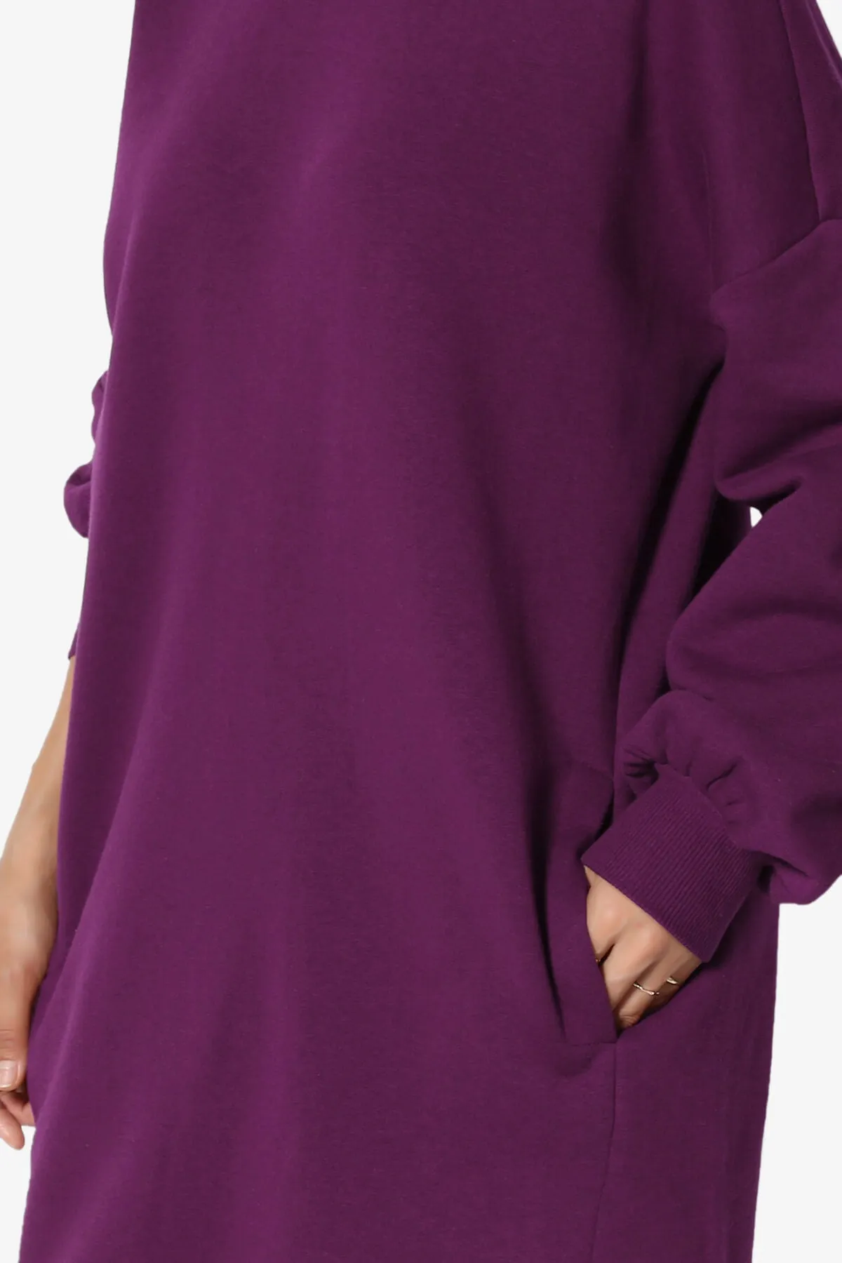 Accie Crew Neck Tunic Sweatshirt