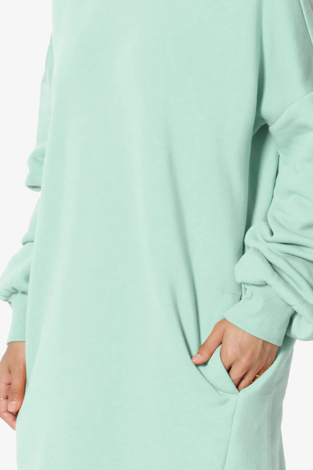 Accie Crew Neck Tunic Sweatshirt