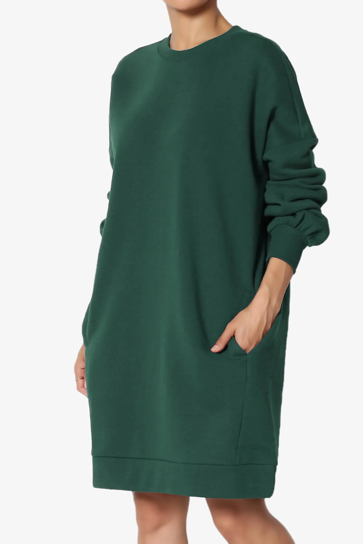 Accie Crew Neck Tunic Sweatshirt