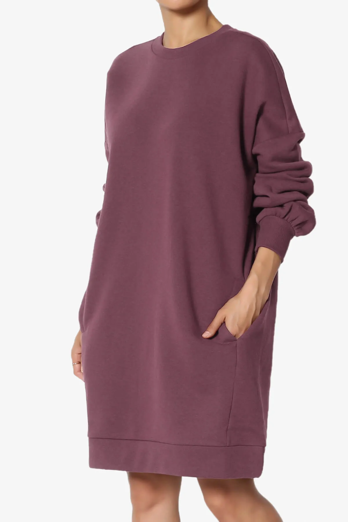 Accie Crew Neck Tunic Sweatshirt