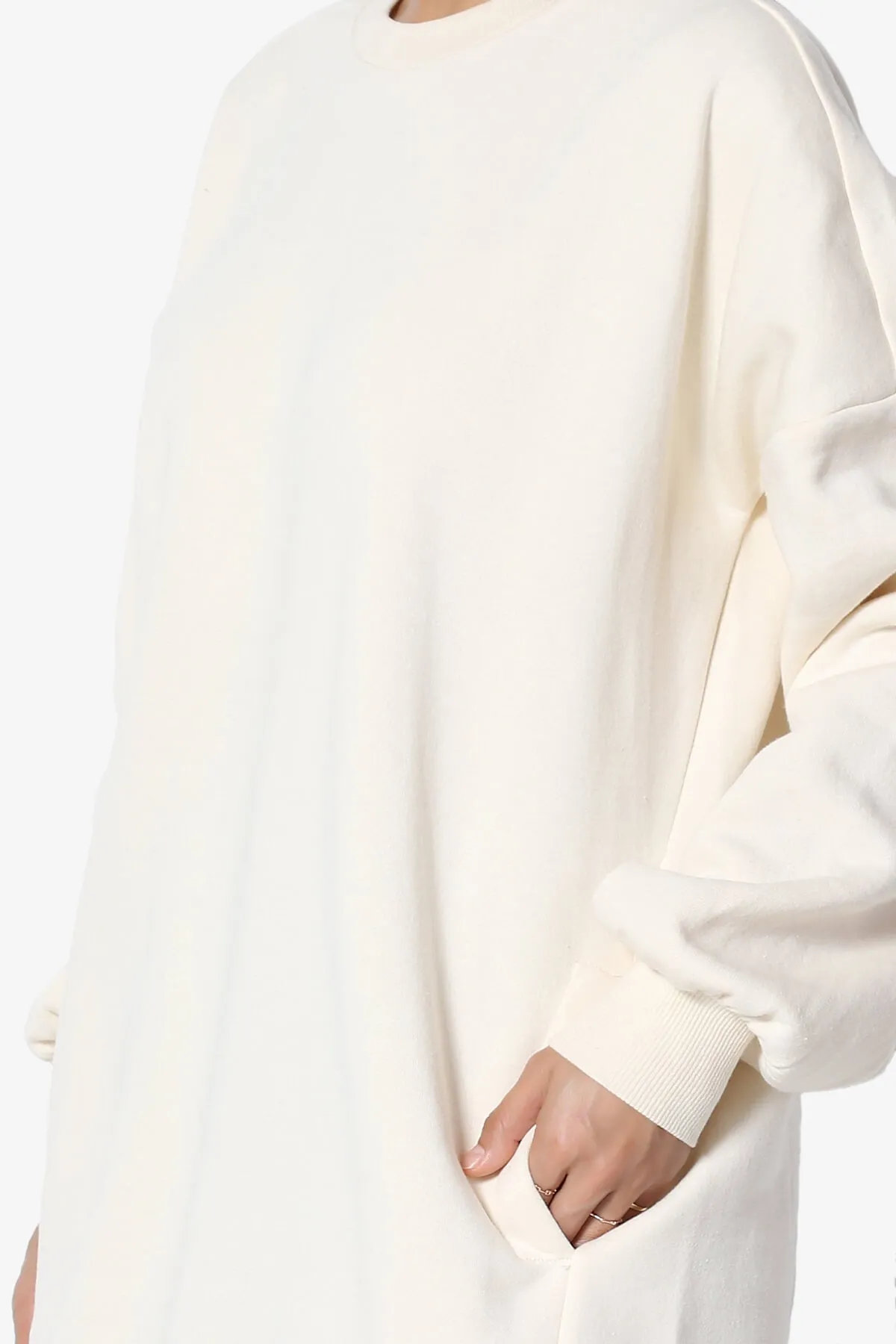 Accie Crew Neck Tunic Sweatshirt