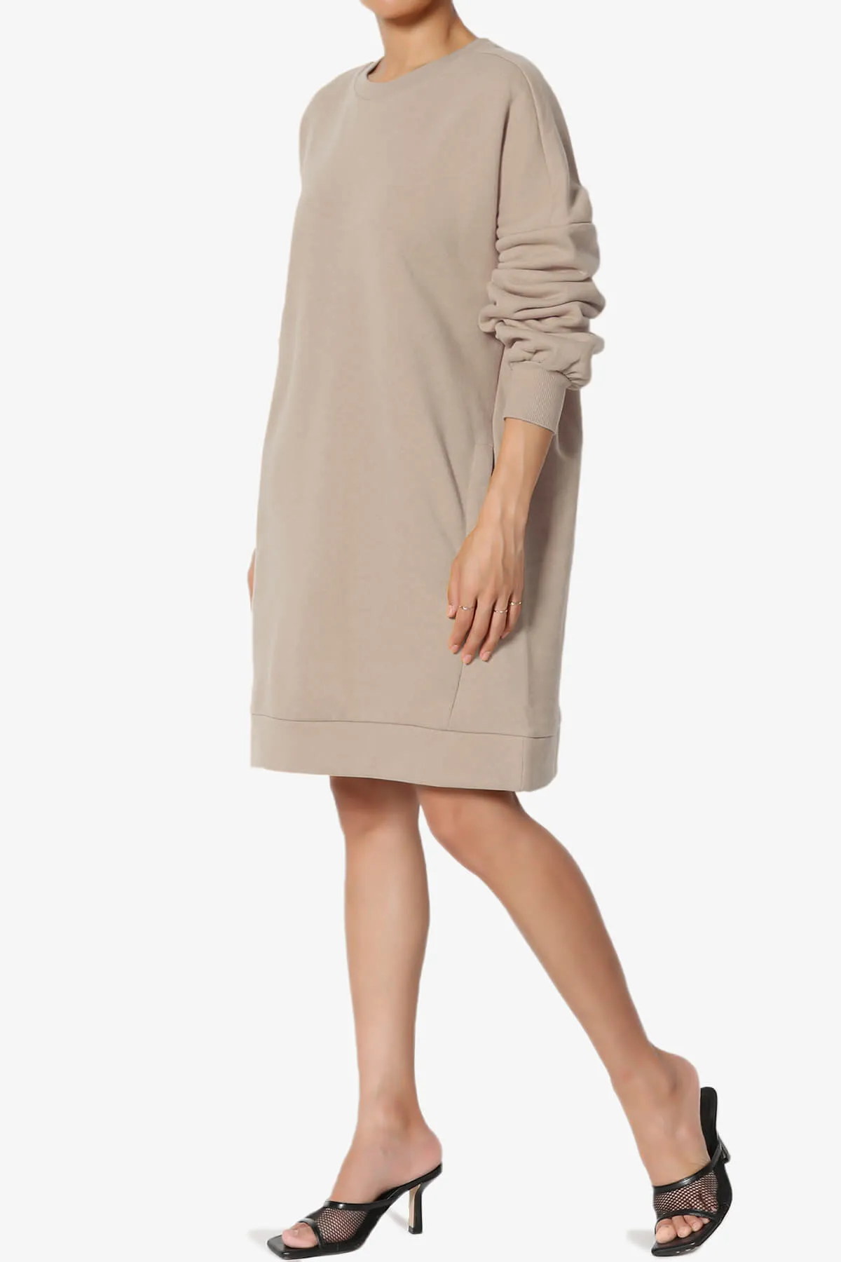 Accie Crew Neck Tunic Sweatshirt