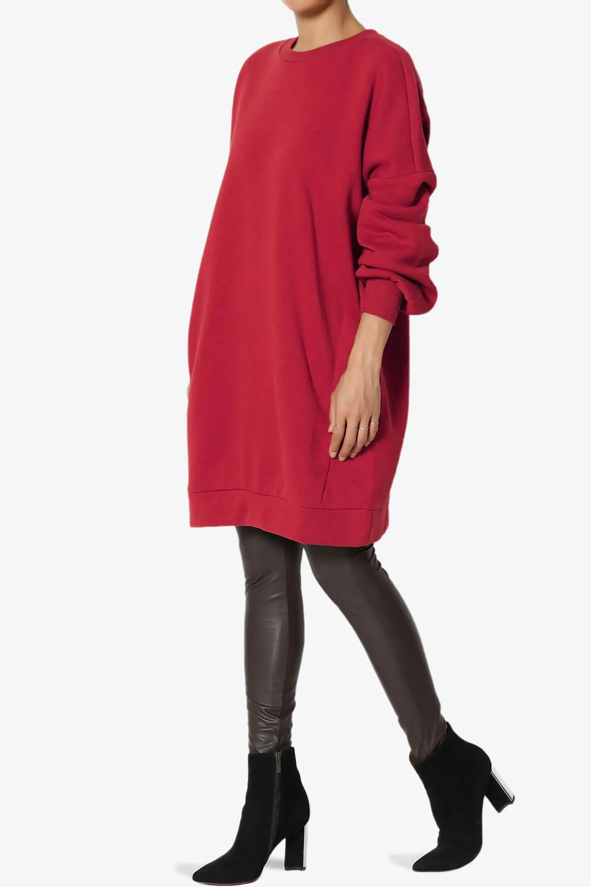 Accie Crew Neck Tunic Sweatshirt