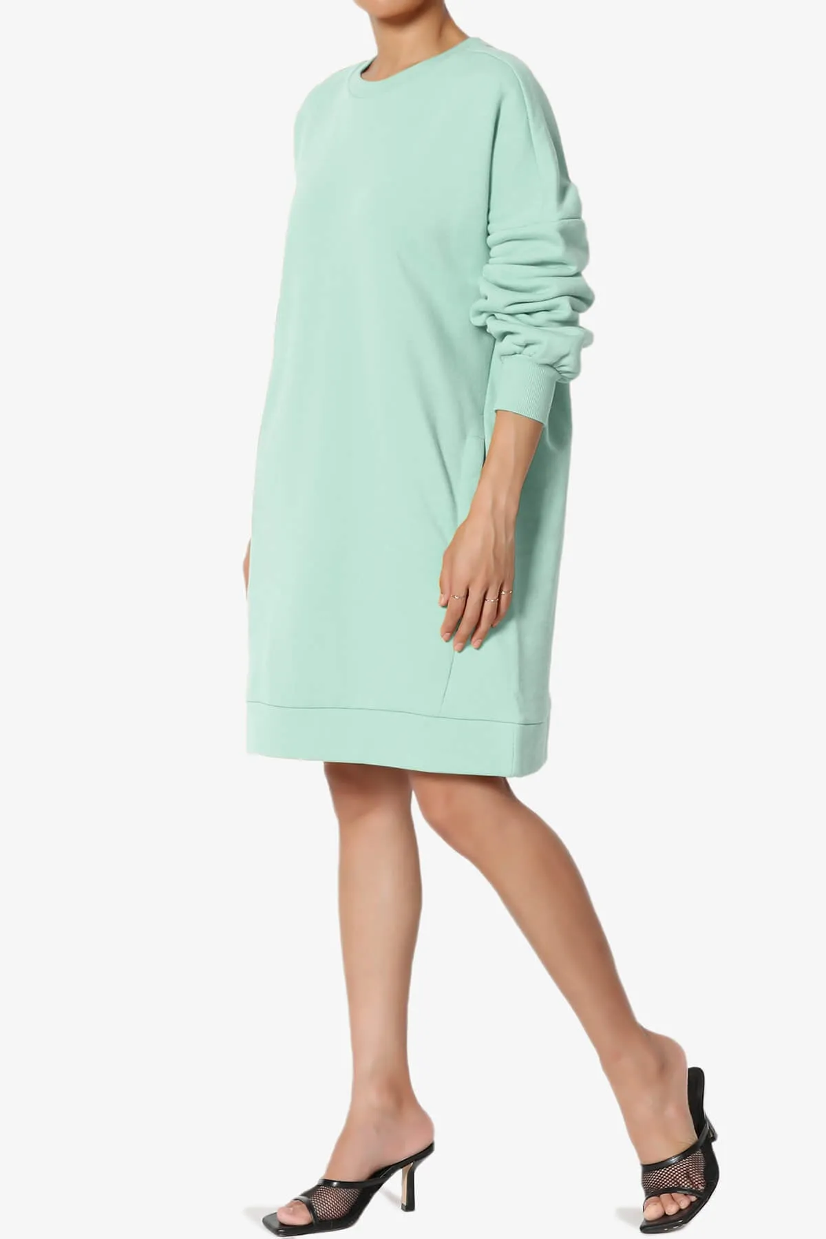 Accie Crew Neck Tunic Sweatshirt