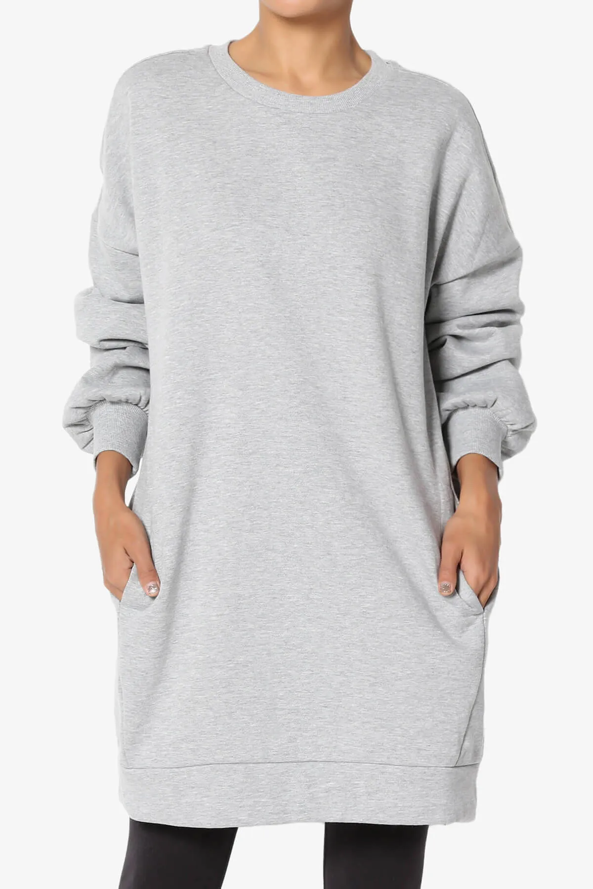 Accie Crew Neck Tunic Sweatshirt