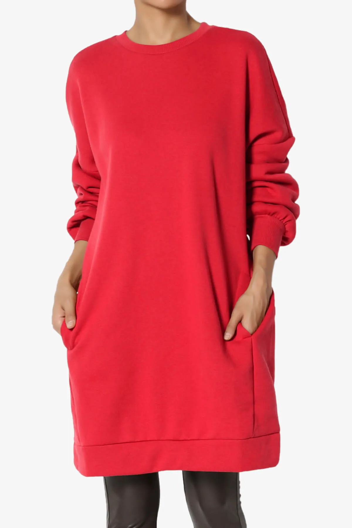 Accie Crew Neck Tunic Sweatshirt