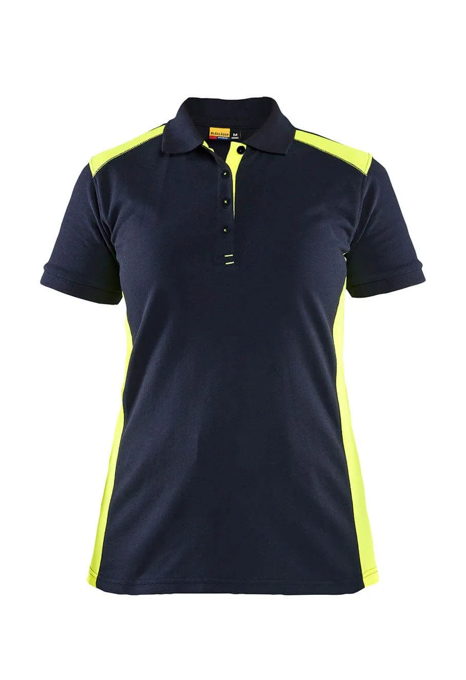 Bl&#xE5;kl&#xE4;der&#x20;Work&#x20;Polo&#x20;Women&#x20;3390&#x20;-&#x20;Navy&#x20;Yellow