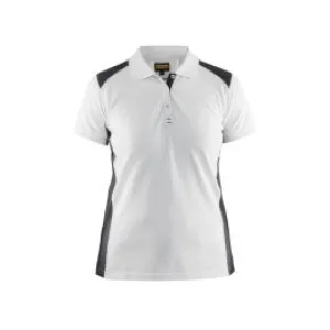 Bl&#xE5;kl&#xE4;der&#x20;Work&#x20;Polo&#x20;Women&#x20;3390&#x20;-&#x20;White&#x20;Dark&#x20;Grey