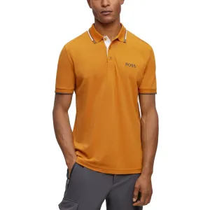 BOSS Paddy Pro Golf Polo Shirt - Dark Yellow