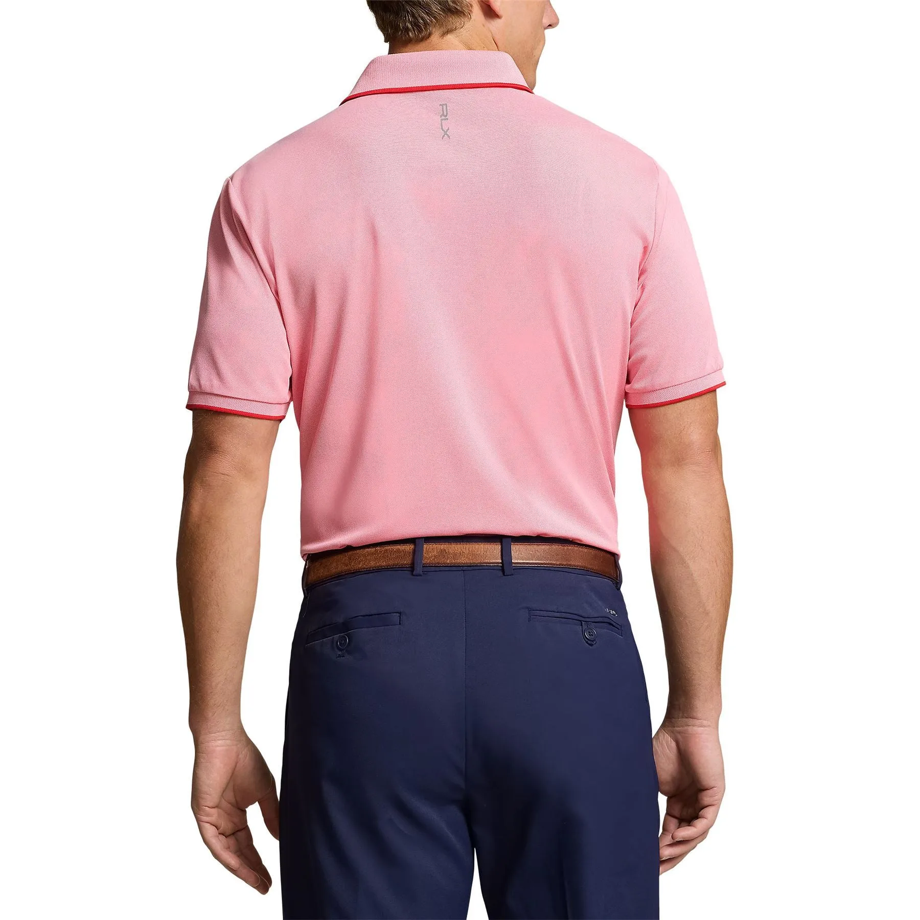 Classic Fit Performance Polo Shirt Peaceful Coral Oxford - SS24