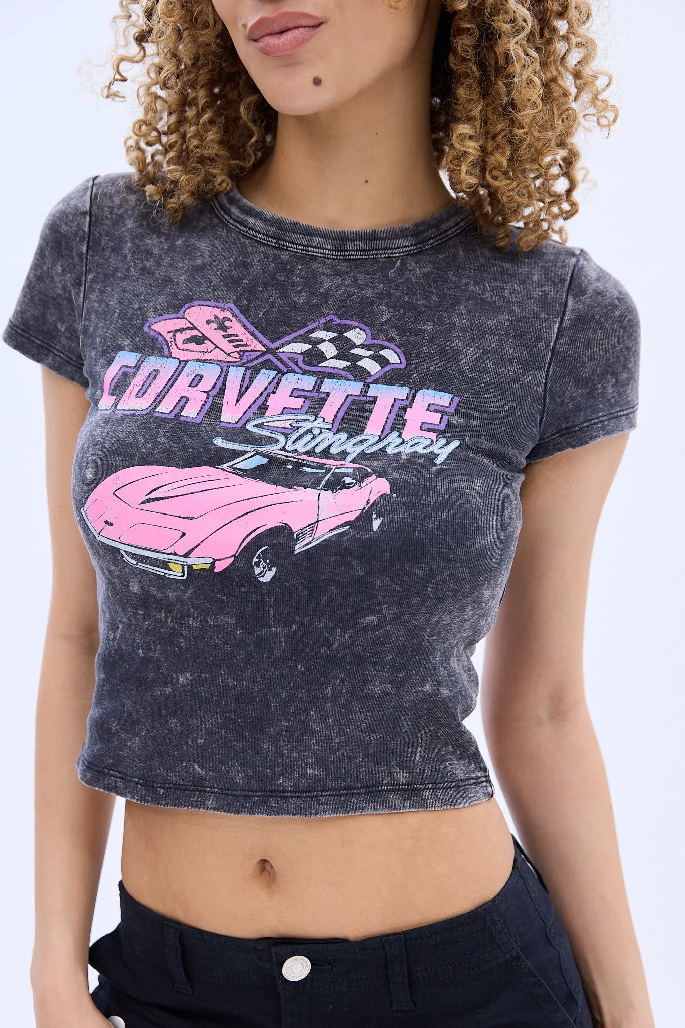 Corvette Graphic Baby Tee