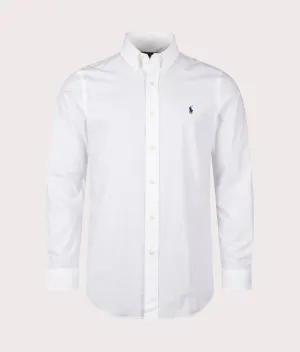 Custom Fit Stretch Poplin Shirt