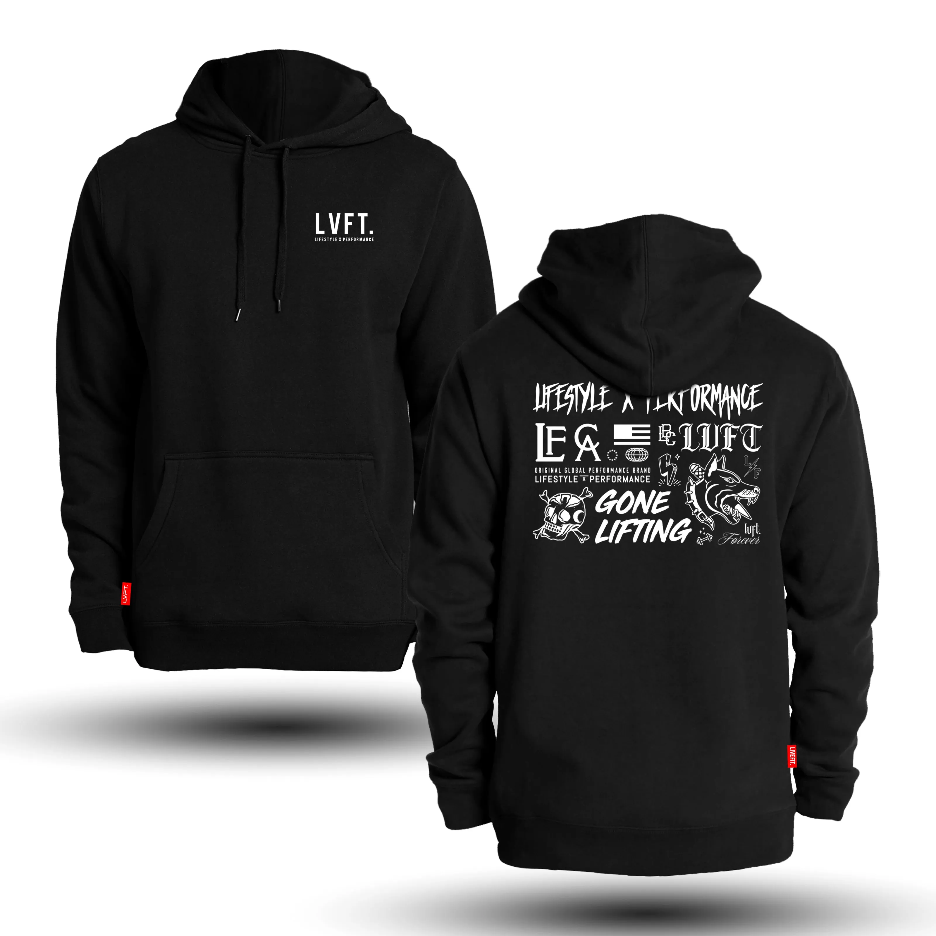 Doodles Hoodie - Black