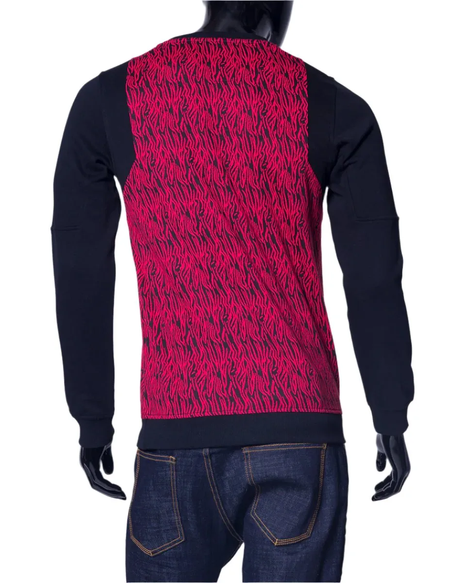 Dutton | Long Sleeve Textured Knit Crew Neck Pullover