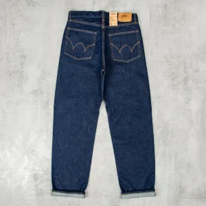 Edwin Loose Fit Jeans Kaihara Opened Denim - Blue Rinsed