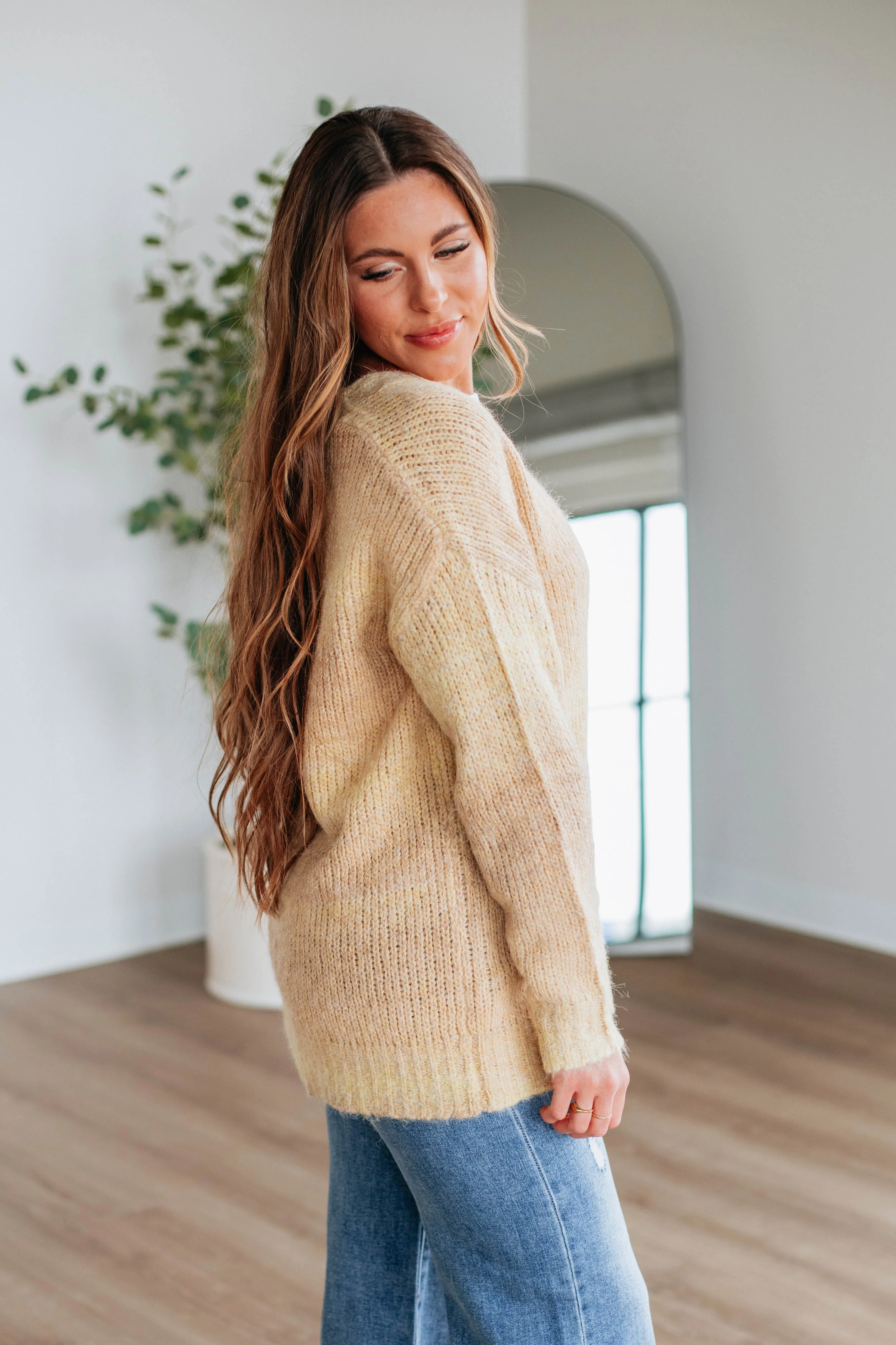 Elsie Knit Cardigan - Buttercream