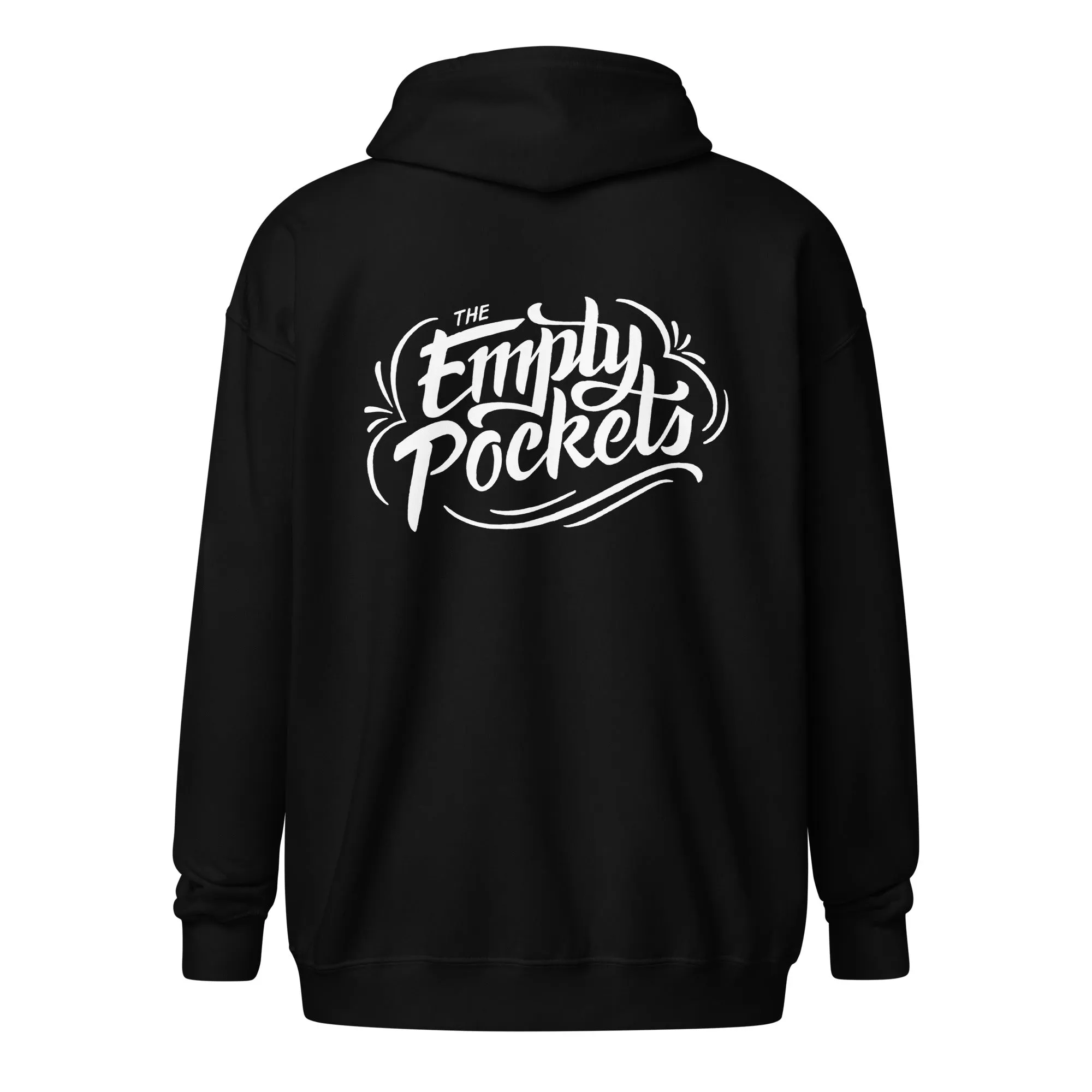 Empty Pockets Logo Unisex Zip Hoodie