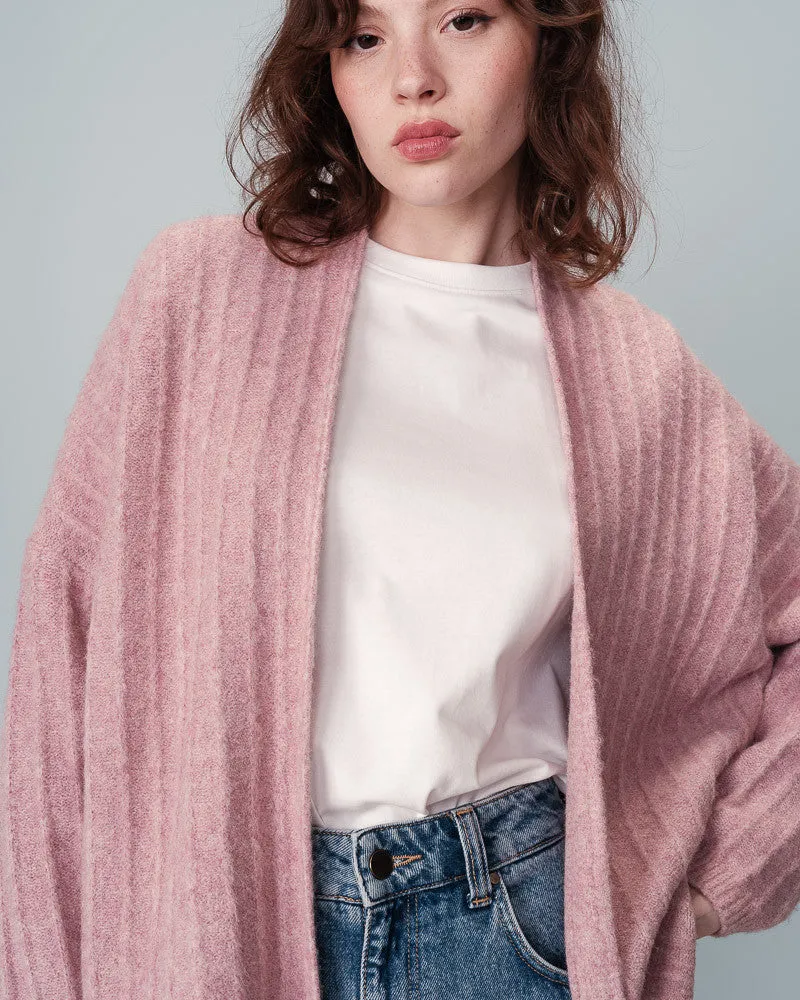 Grace & Mila Nando Cardigan in Rose