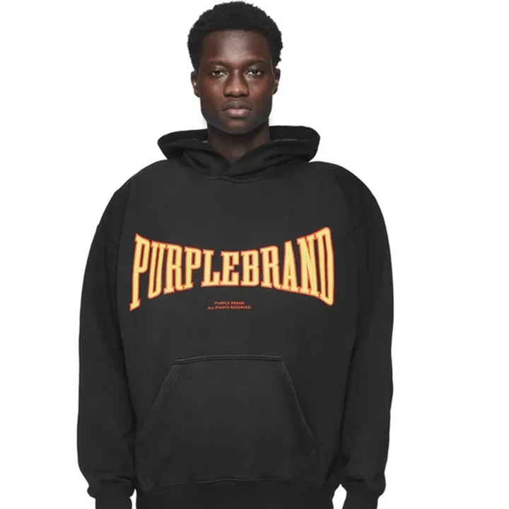 Heavy Weight Po Hoody (Black) - PP471MFHB224