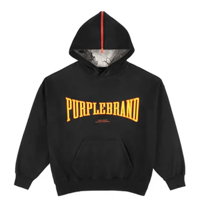 Heavy Weight Po Hoody (Black) - PP471MFHB224