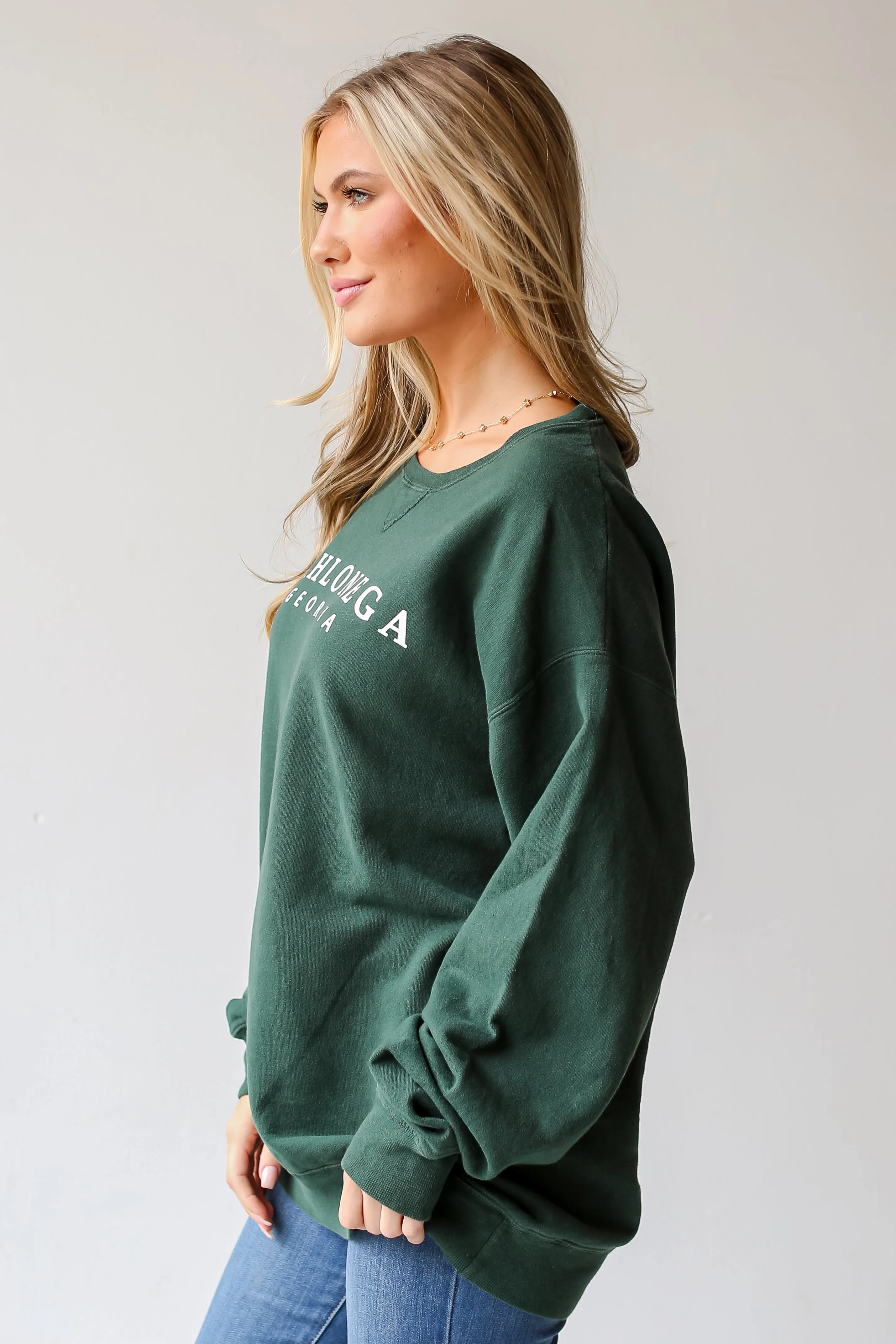 Hunter Green Dahlonega Georgia Pullover