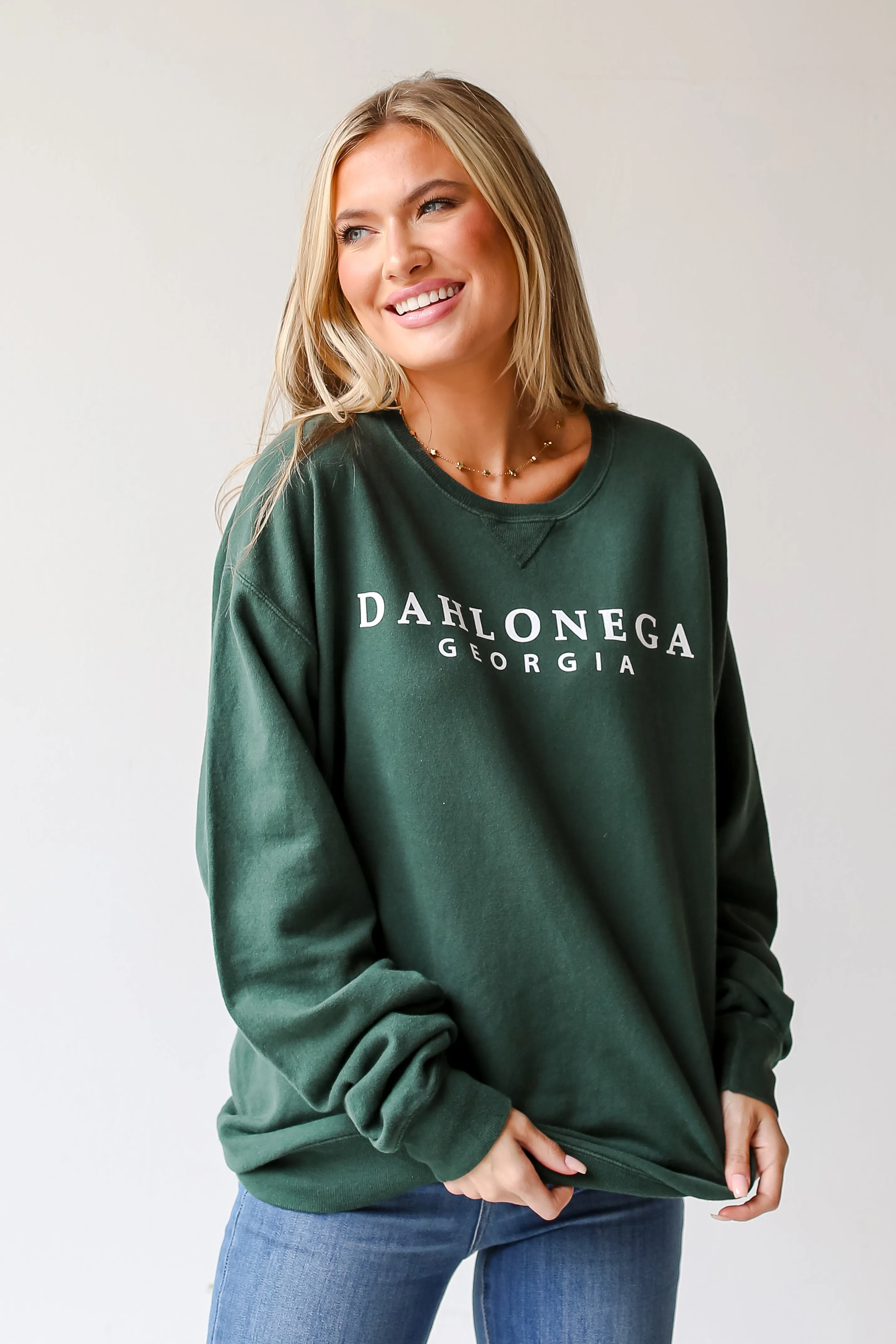 Hunter Green Dahlonega Georgia Pullover