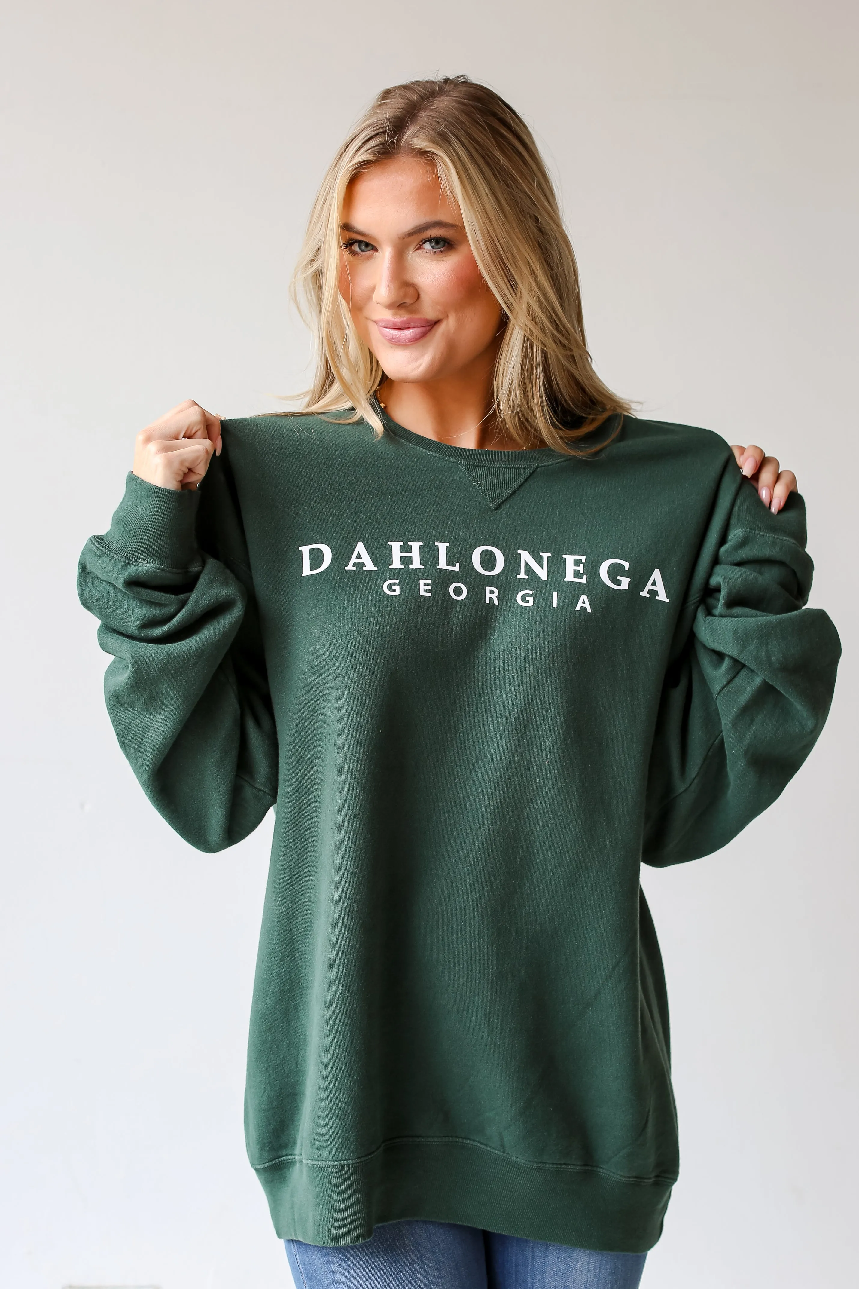 Hunter Green Dahlonega Georgia Pullover